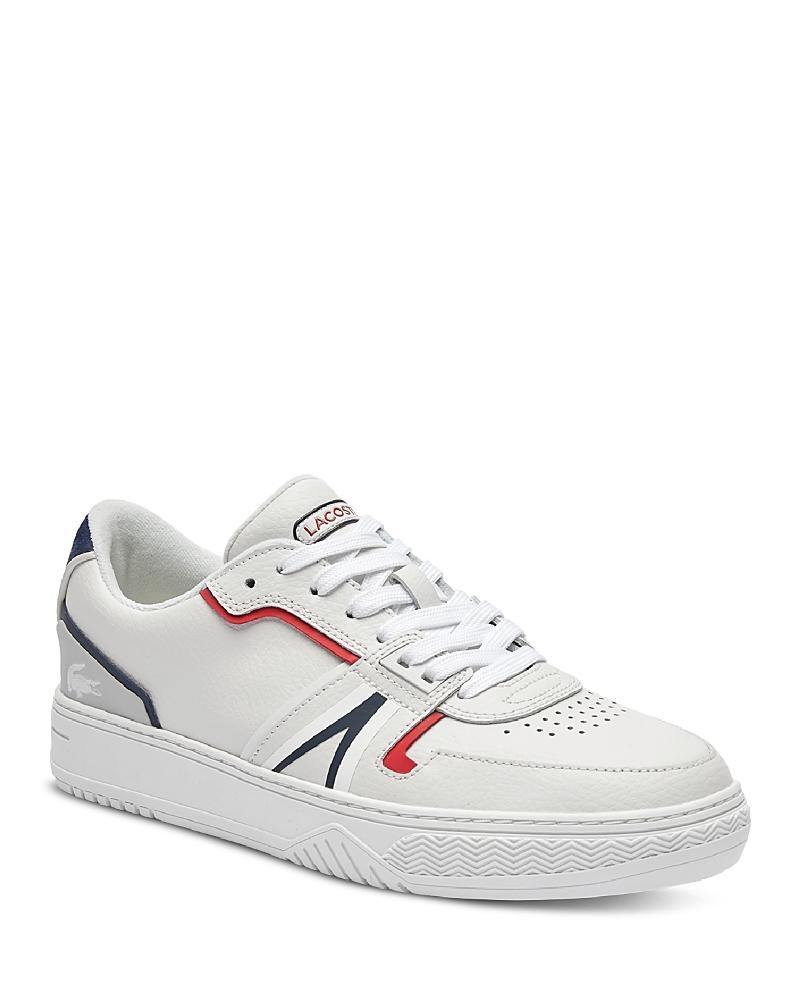 Lacoste Mens L001 Color Blocked Lace Up Sneakers Product Image