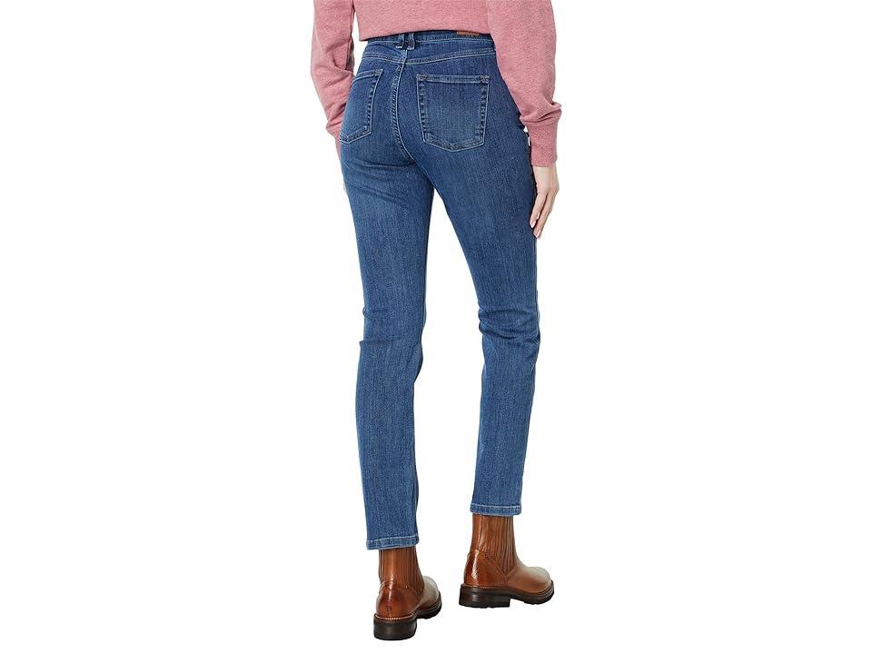 L.L.Bean BeanFlex Straight Leg Favorite Fit Jeans in Stonewashed (Stonewashed) Women's Jeans Product Image