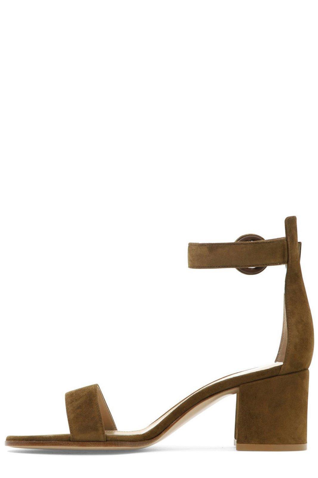 Versilia 60 Suede Sandals In Brown Product Image