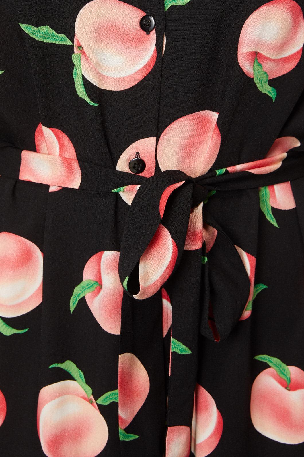 Peachy Viscose Shirt Dress Product Image