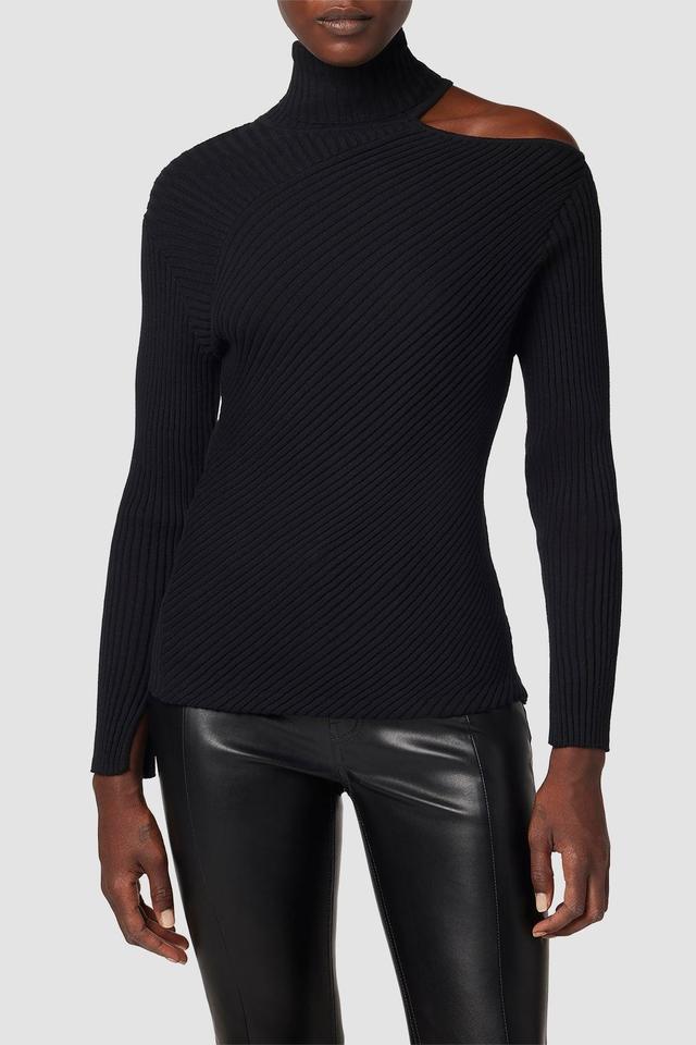 Cut Out Shoulder Sweater Female Product Image