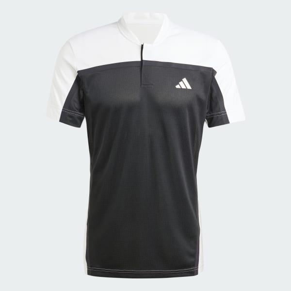 Tennis HEAT.RDY Pro FreeLift Henley Polo Shirt Product Image