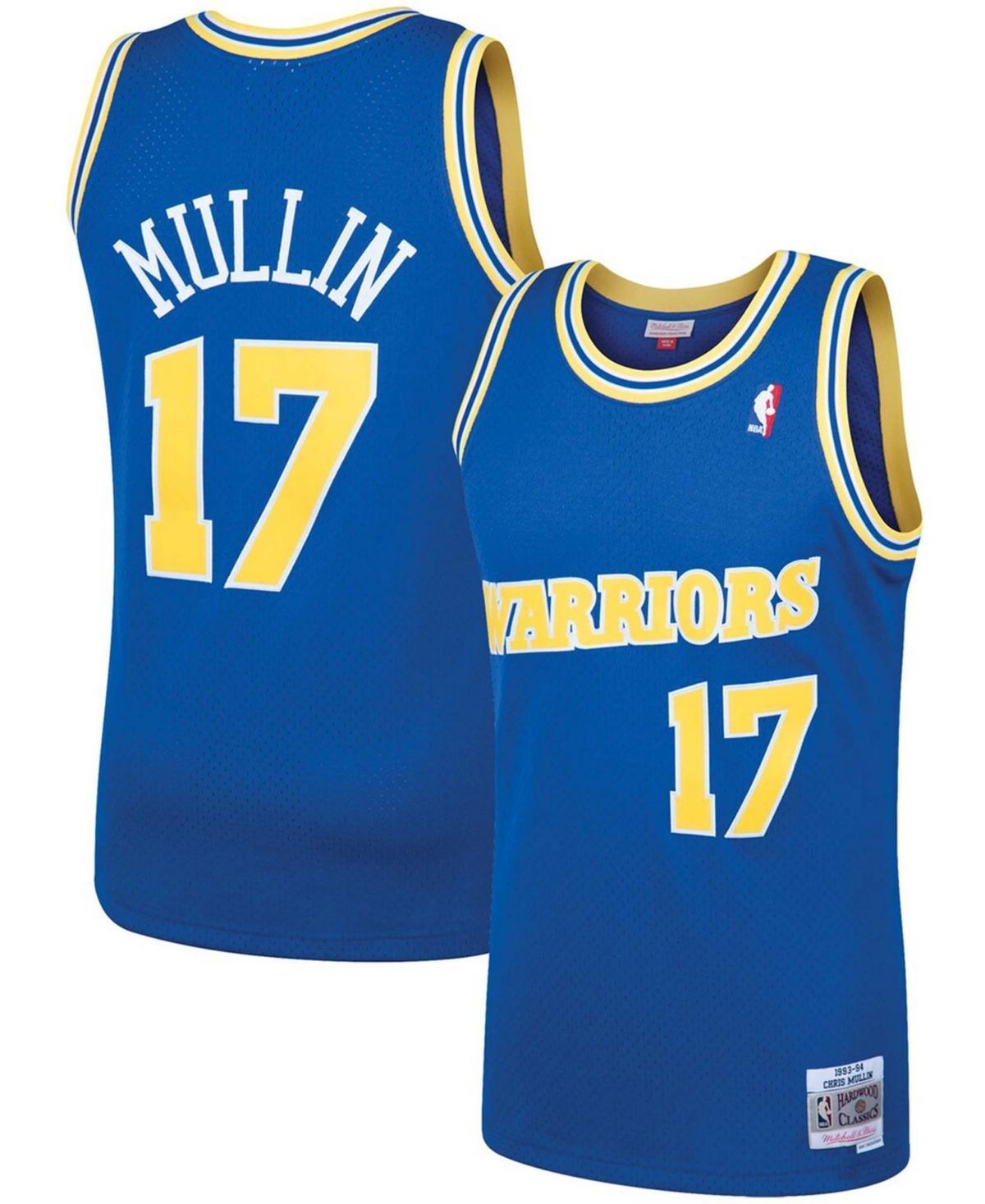 Mens Chris Mullin Royal Golden State Warriors 1993-94 Hardwood Classics Swingman Player Jersey - Royal Product Image