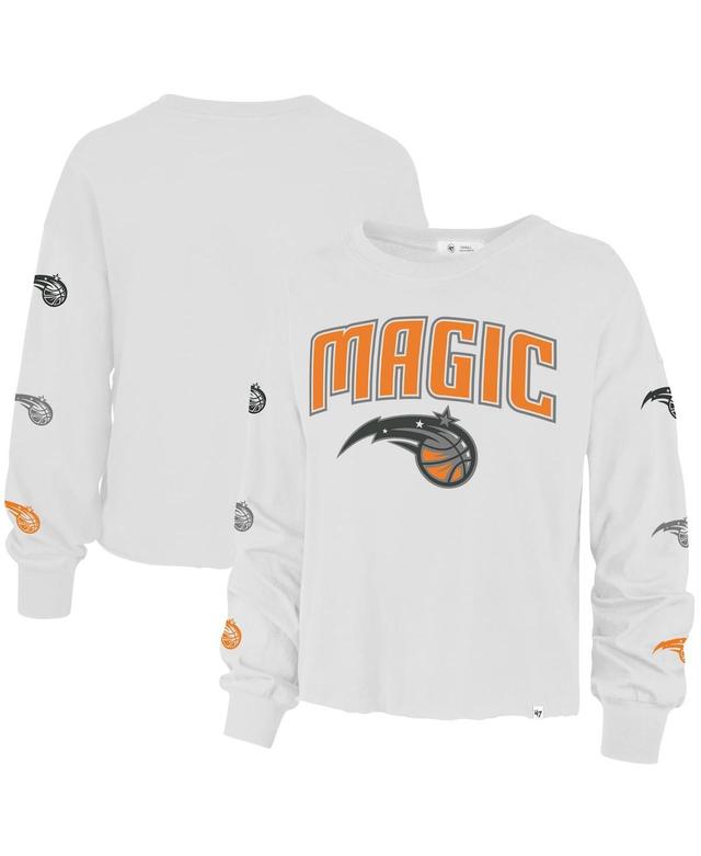 Womens 47 White Orlando Magic 2021/22 City Edition Call Up Parkway Long Sleeve T-shirt Product Image