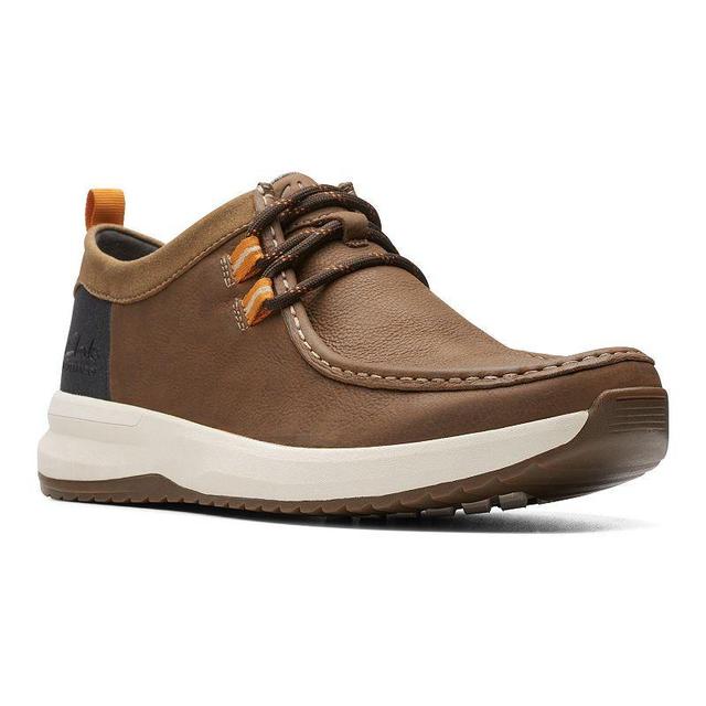 Clarks Mens Collection Wellman Moc Leather Lace Up Shoes Product Image