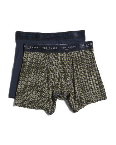 2pk Boxer Briefs for Men | Elastane Product Image