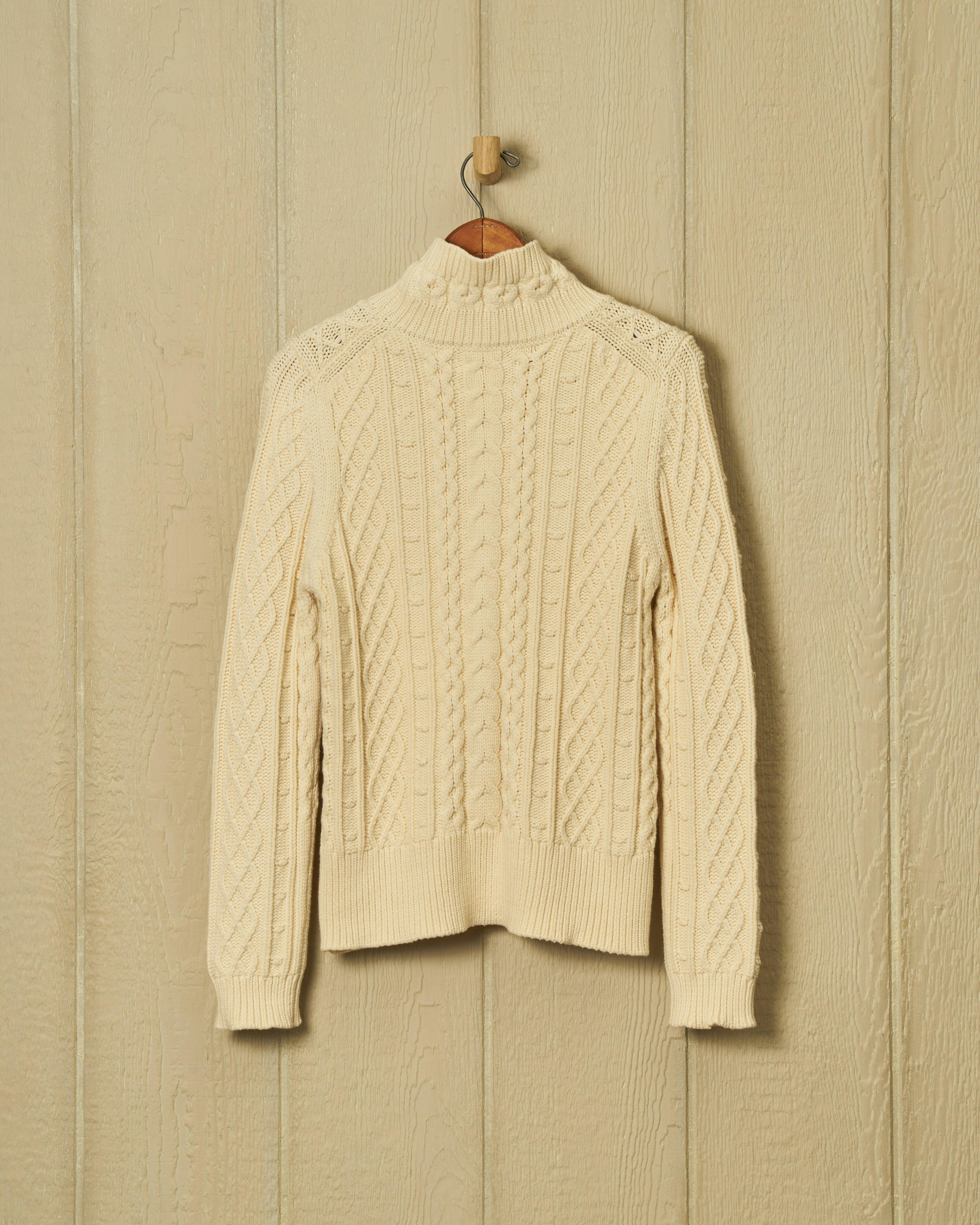 Stowe Turtleneck Sweater in Egret product image