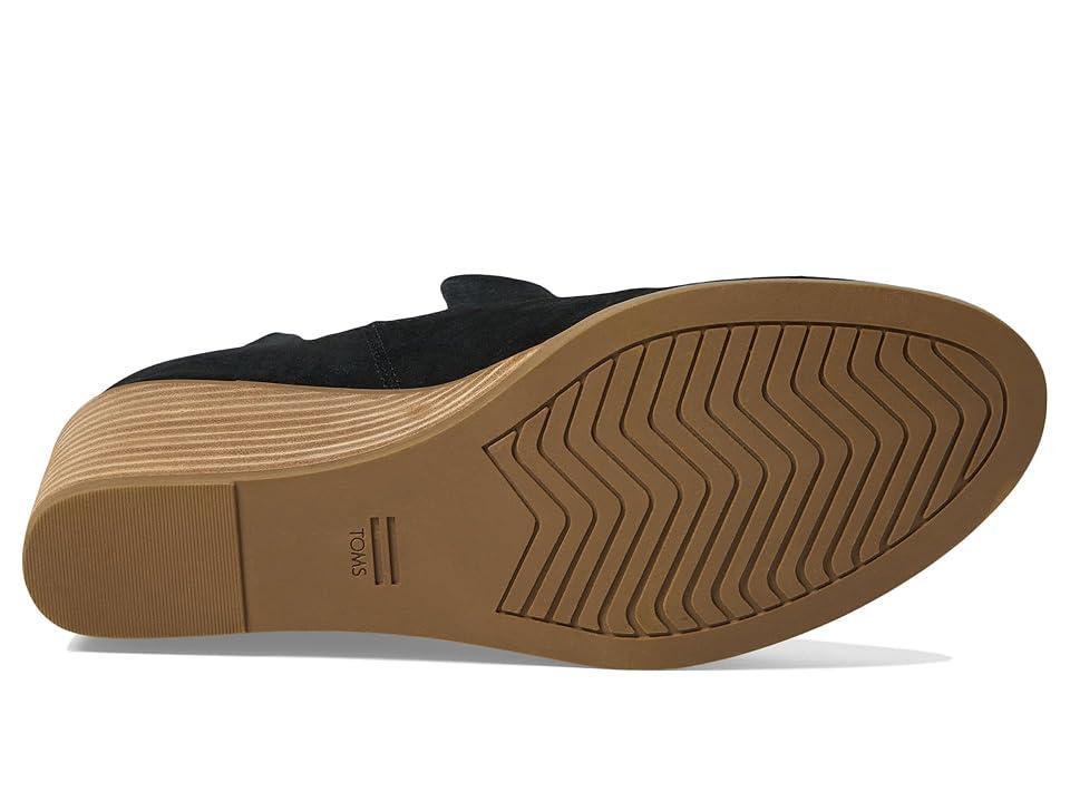 TOMS Kallie - Wide Suede) Women's Shoes Product Image