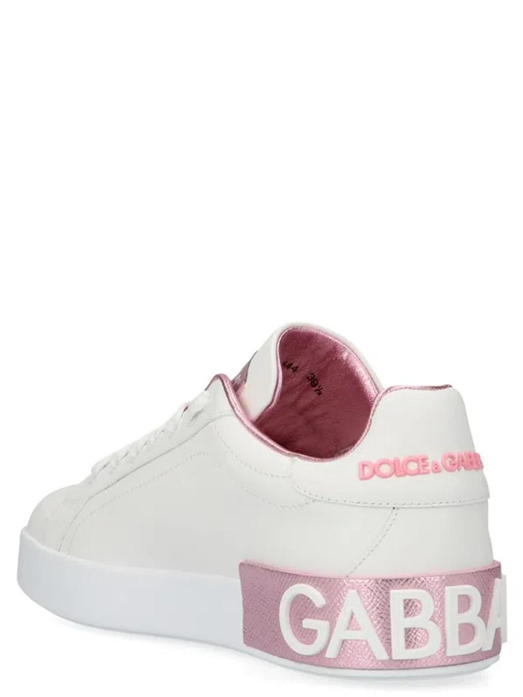 Pink Logo Sneakers Product Image