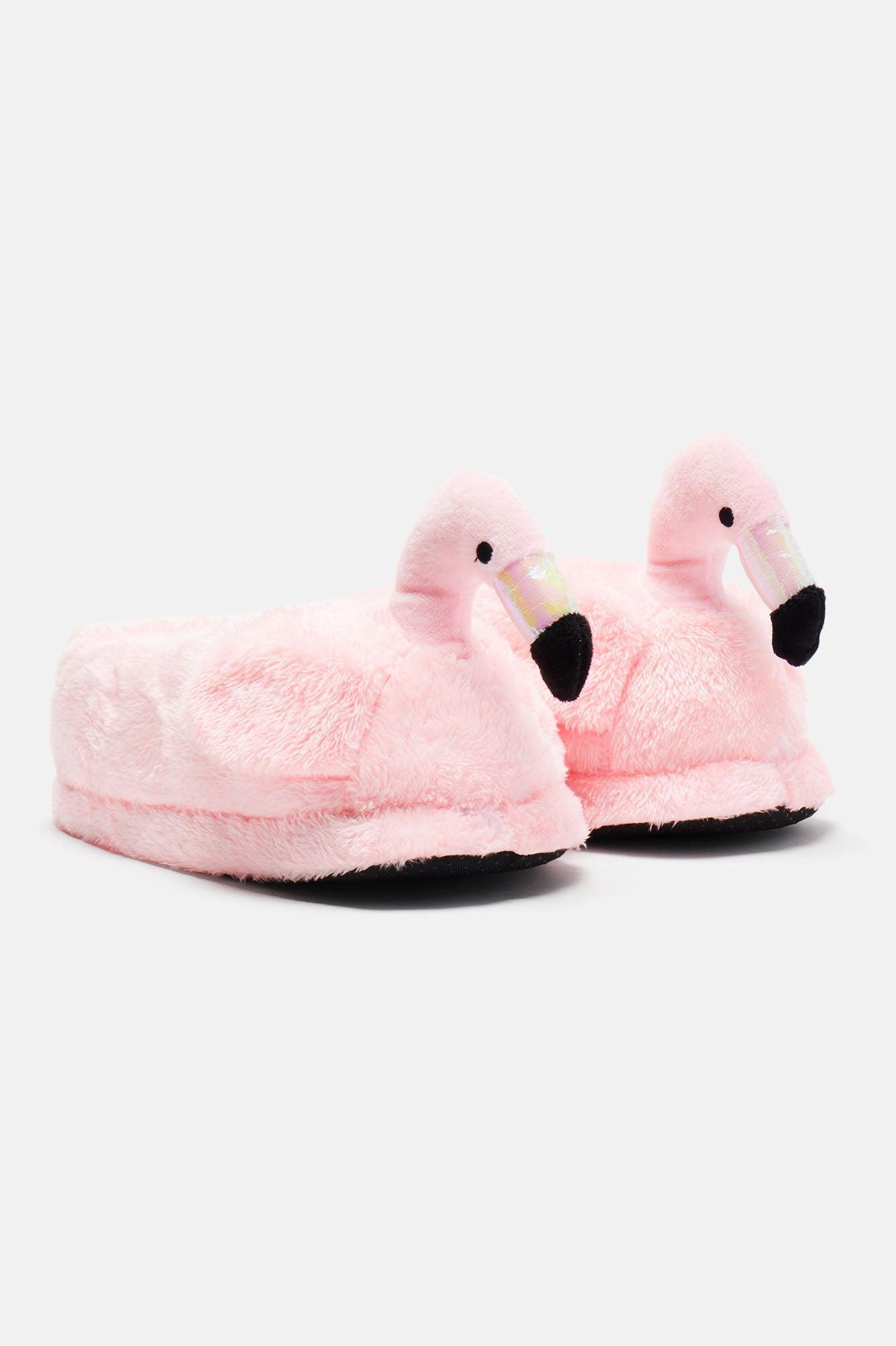 Miss Glamingo Slippers - Pink Product Image