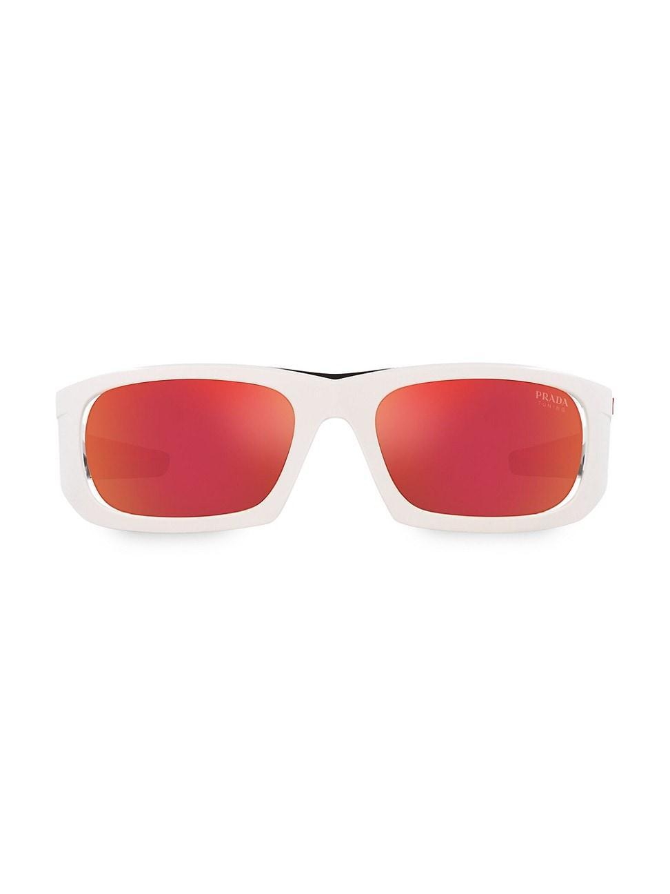 PRADA SPORT 59mm Gradient Irregular Sunglasses Product Image