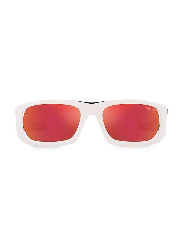 PRADA SPORT 59mm Gradient Irregular Sunglasses Product Image