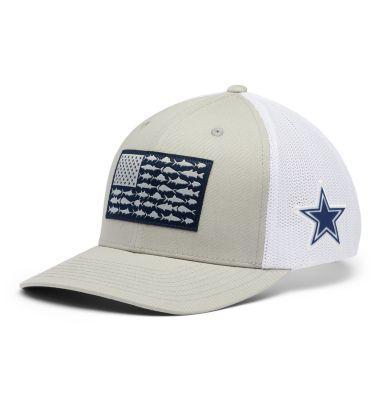 Columbia PFG Mesh Fish Flag Ball Cap - Dallas- Product Image