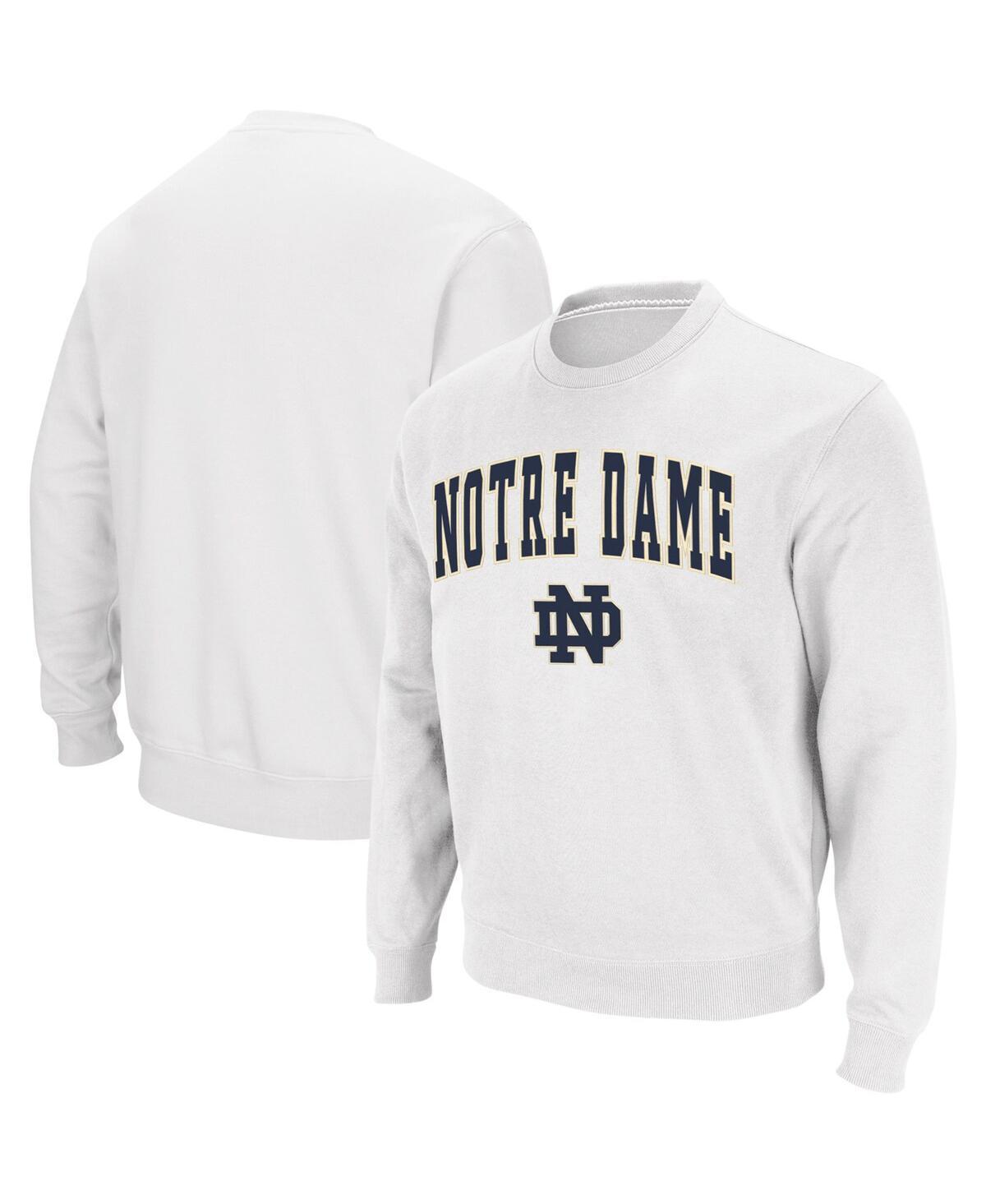 Colosseum Mens Notre Dame Fighting Irish Arch & Logo Crew Neck Sweatshirt Product Image