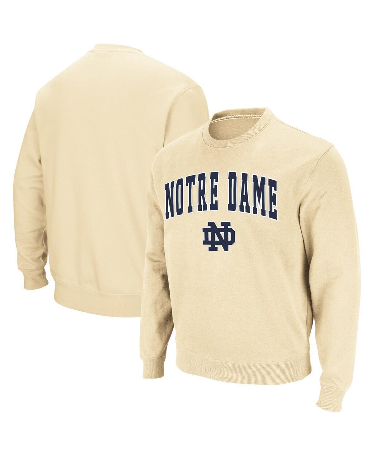 Colosseum Mens Notre Dame Fighting Irish Arch & Logo Crew Neck Sweatshirt Product Image