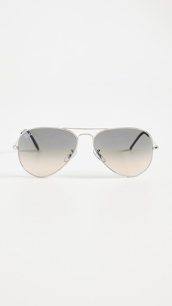 Ray-Ban Aviator Sunglasses | Shopbop Product Image