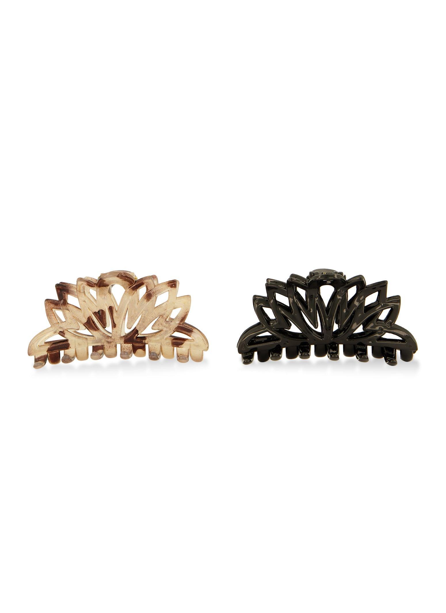 Large 2 Pack Claw Clips Female Product Image