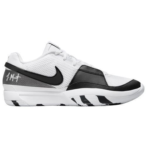 Nike Mens Ja Morant Nike JA 1 - Mens Basketball Shoes White/White/Black Product Image