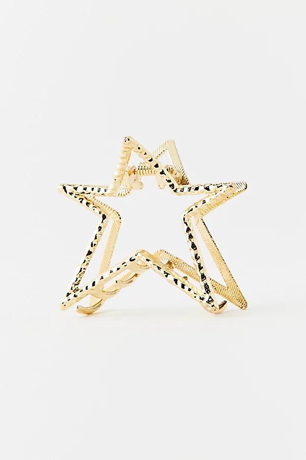 Star Claw Clip Womens at Urban Outfitters Product Image