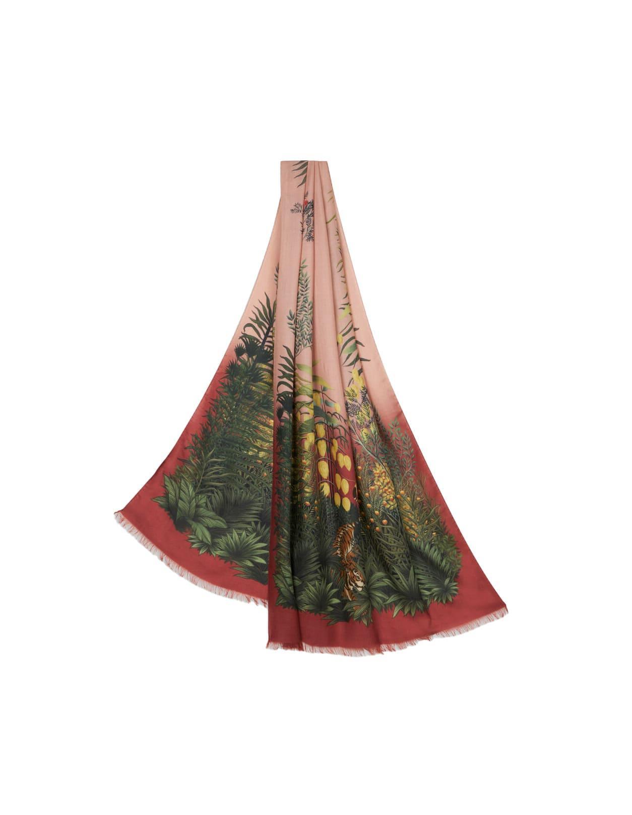 ETRO Scarf With Print In Black Product Image