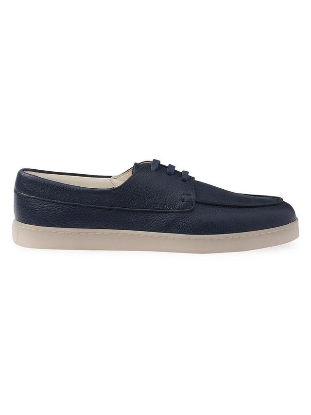 Mens Leather Lace-Up Shoes Product Image