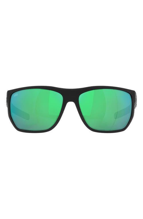 Costa Del Mar Santiago 63mm Oversize Polarized Rectangular Sunglasses Product Image