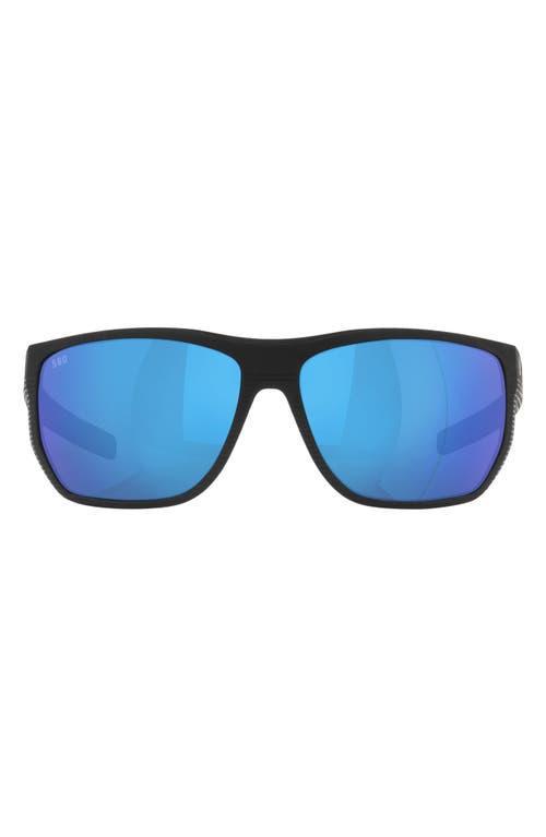 Costa Del Mar Santiago 63mm Oversize Polarized Rectangular Sunglasses Product Image