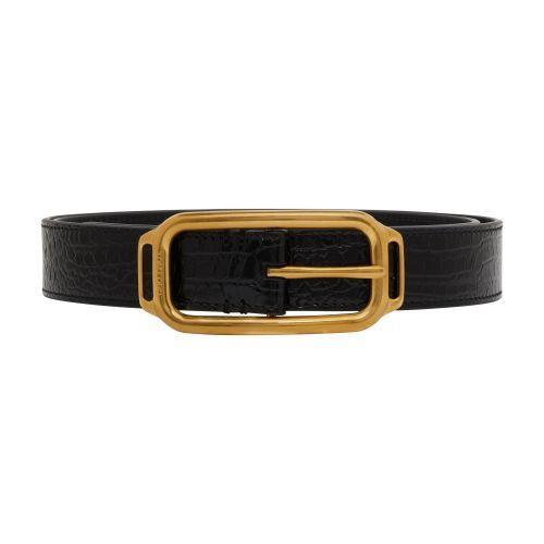 Stadium Buckle Belt In Black Product Image