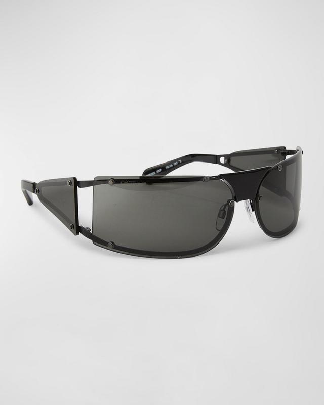 Mens Kenema Rimless Wrap Sunglasses Product Image