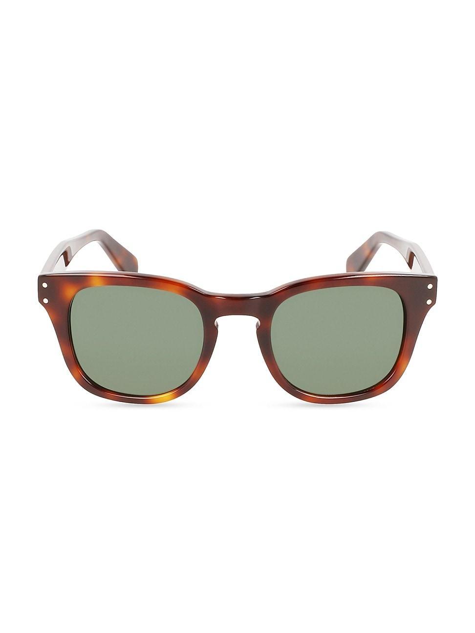 FERRAGAMO 49mm Small Rectangular Sunglasses Product Image