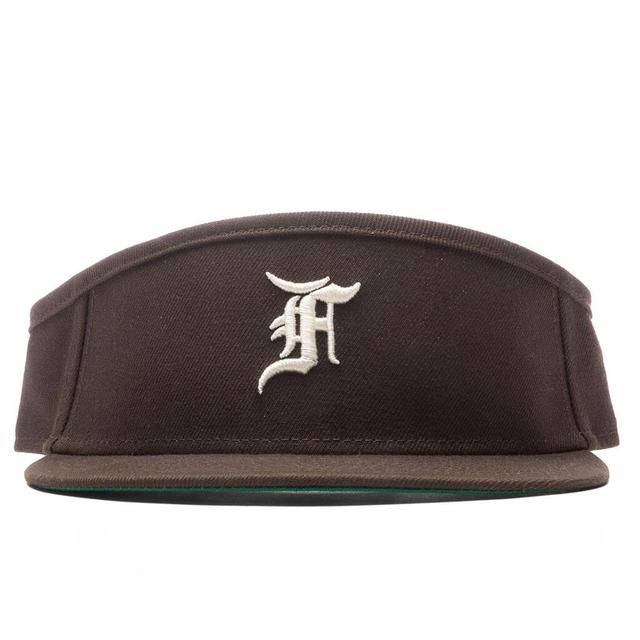 New Era x Fear of God Essentials Fitted Visor Detroit Tigers - Walnut Male Product Image