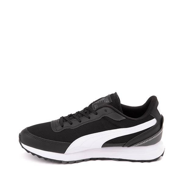 Mens PUMA Road Rider Athletic Shoe - Black / White Product Image