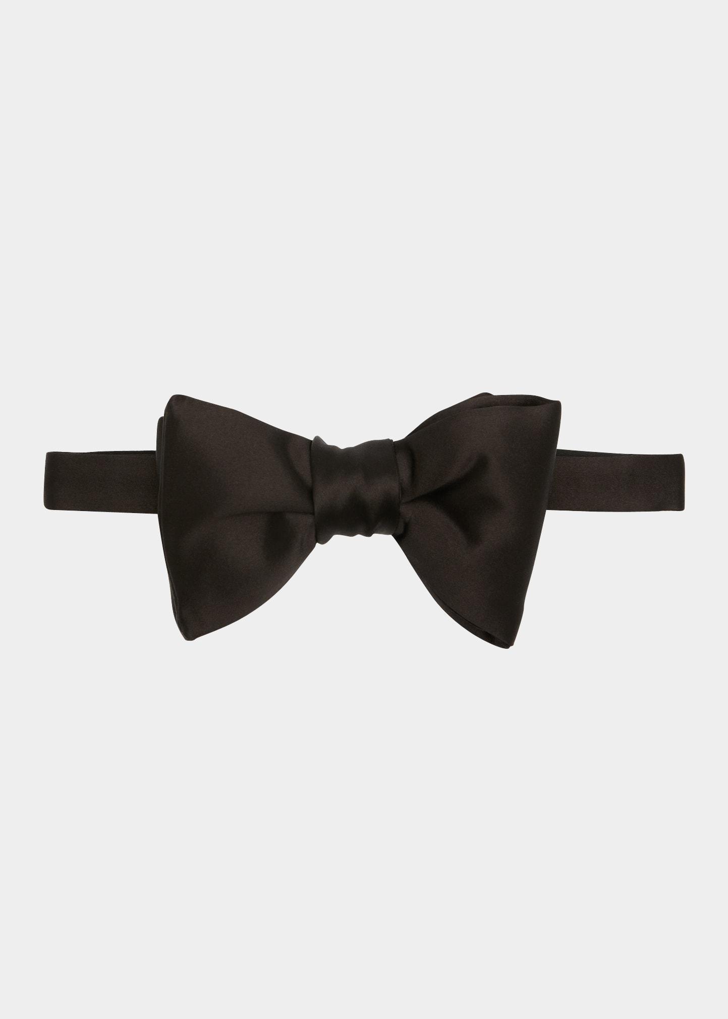 Mens Satin Bow Tie Product Image