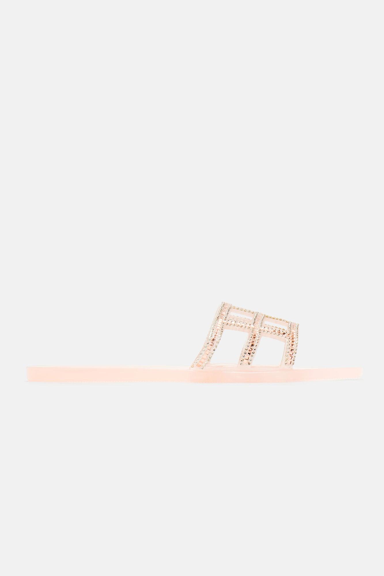 Coreen Flat Sandals - Pink Product Image