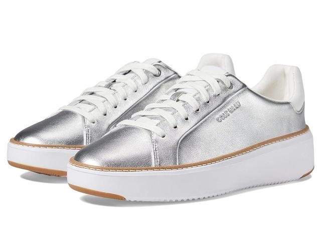 Cole Haan Grandpro Topspin Sneakers Talca/Optic White) Women's Shoes Product Image