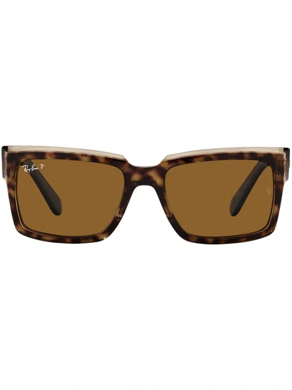 RAY BAN Rb2191 Inverness Sunglasses In Gold Product Image