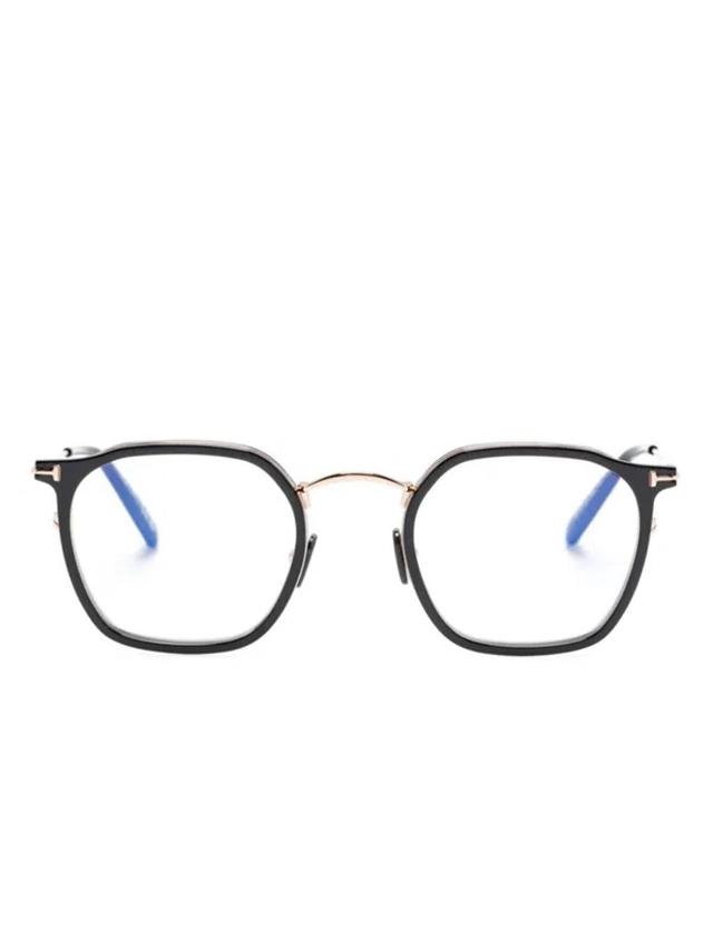 Square-frame Glasses In Black Product Image