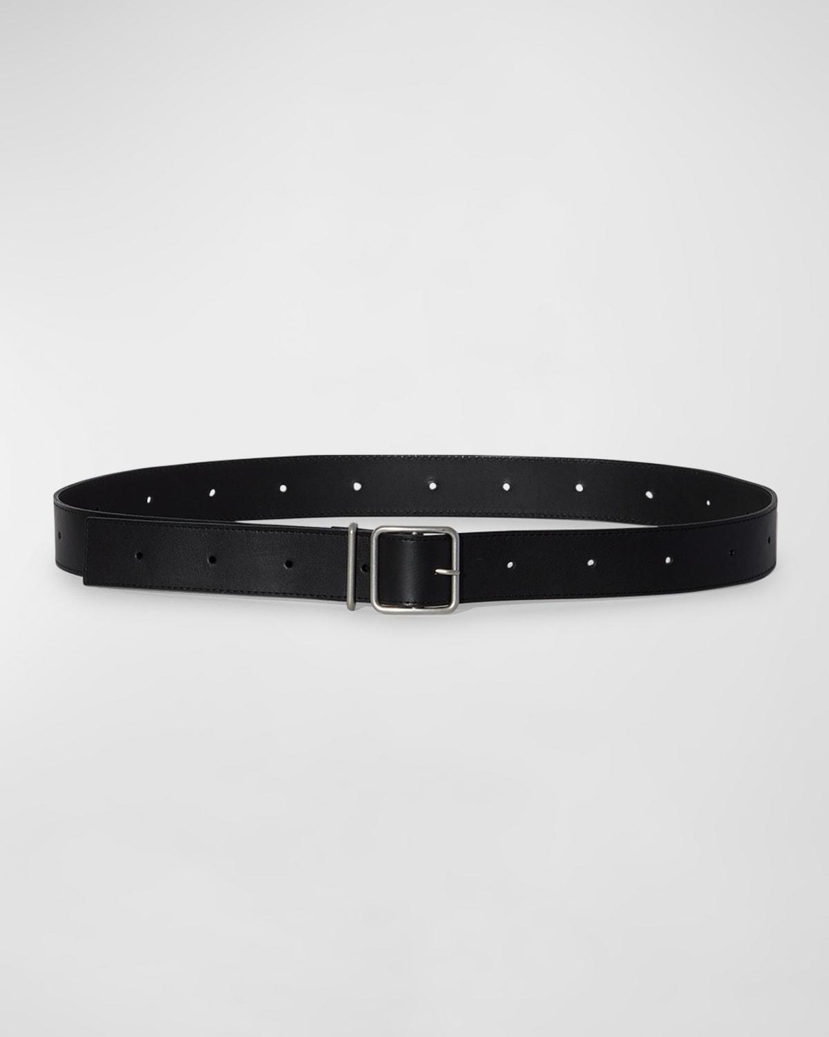 Adjustable Leather & Metal Alloy Belt Product Image