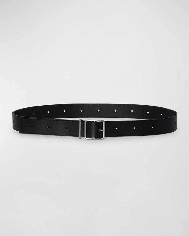 Adjustable Leather & Metal Alloy Belt Product Image