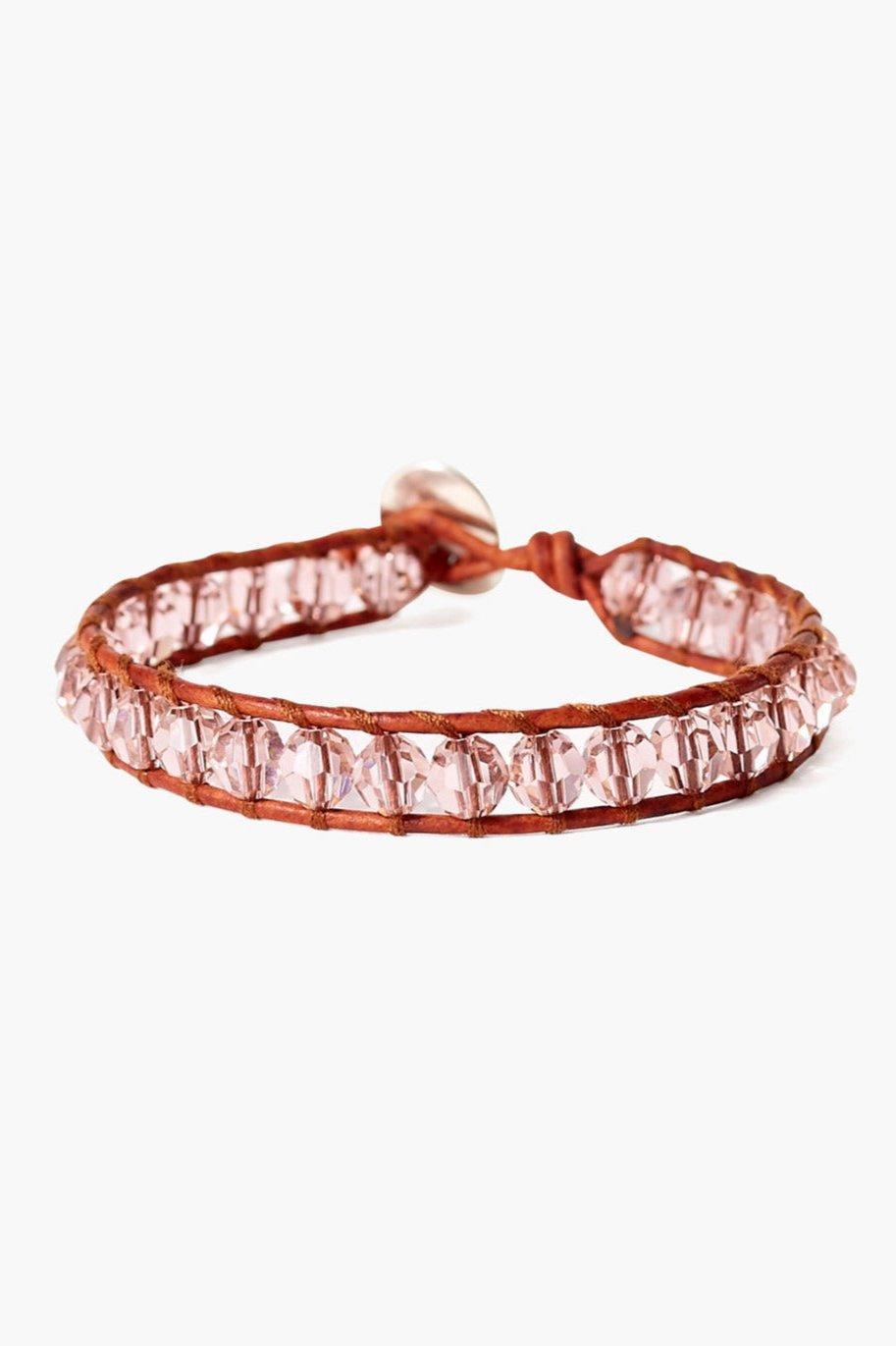 Chan Luu Vintage Rose Single Wrap Bracelet Product Image