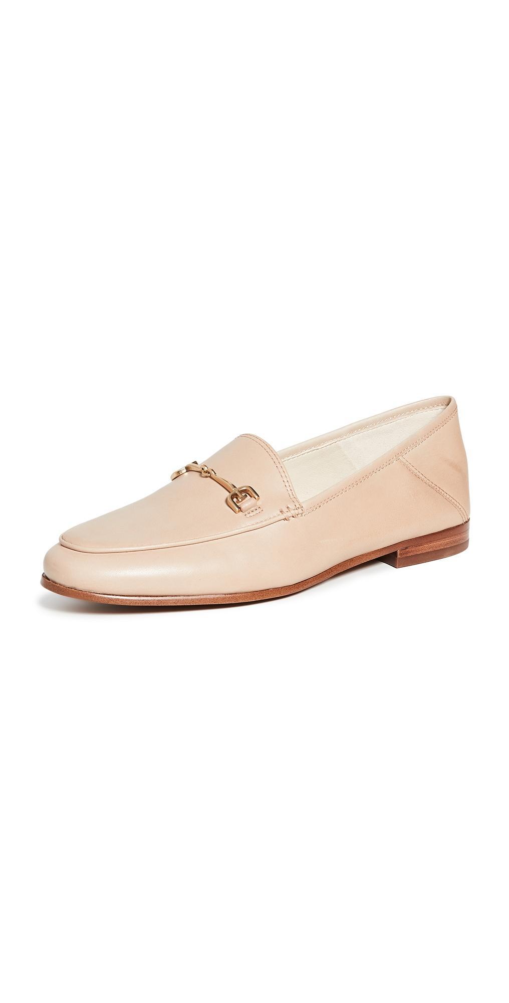 Sam Edelman Loraine Bit Loafer Soft Beige Leather Product Image