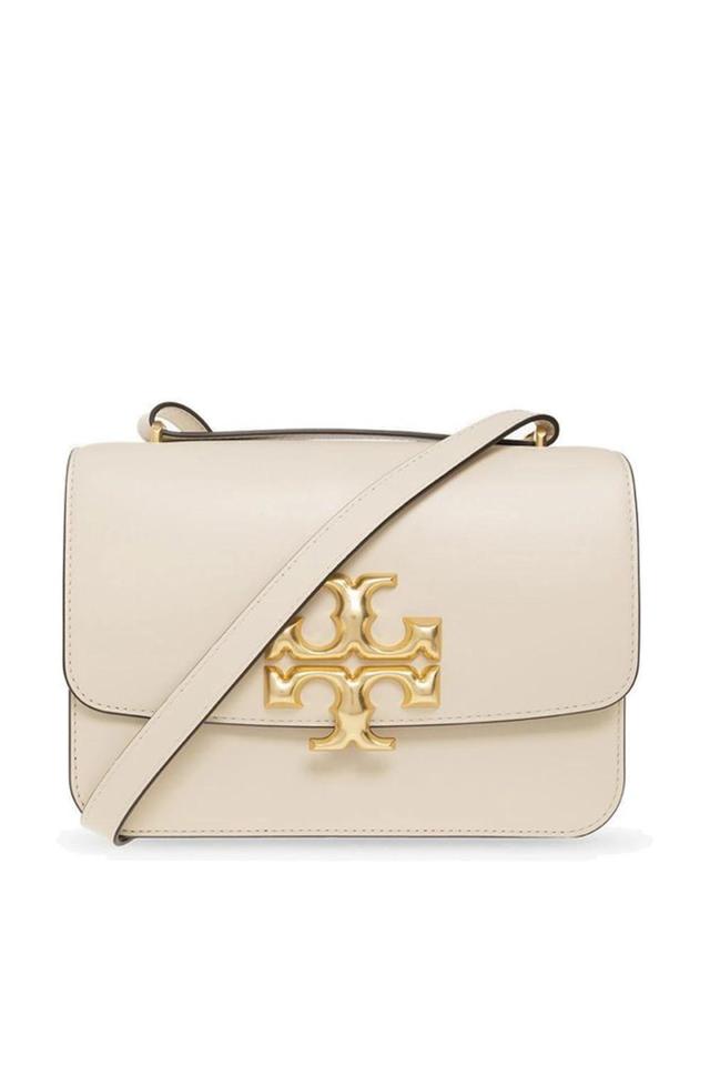 Eleanor Convertible Small Shoulder Bag In Beige Product Image