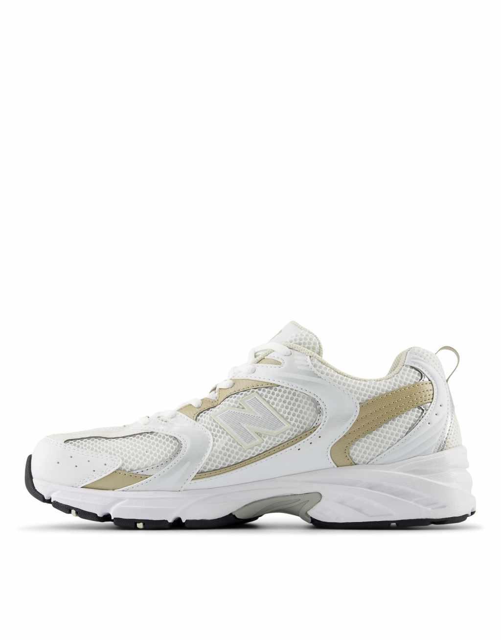 New Balance 530 sneakers in white and gold detail Product Image