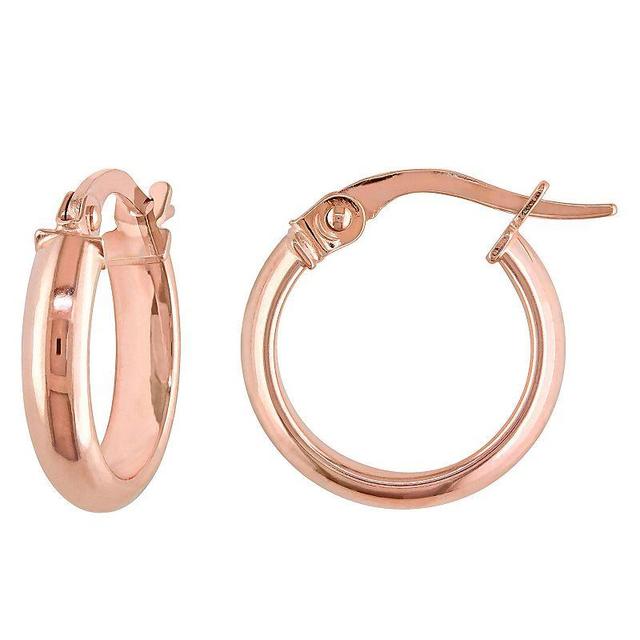 Stella Grace Hoop Earrings, Womens, Pink Product Image