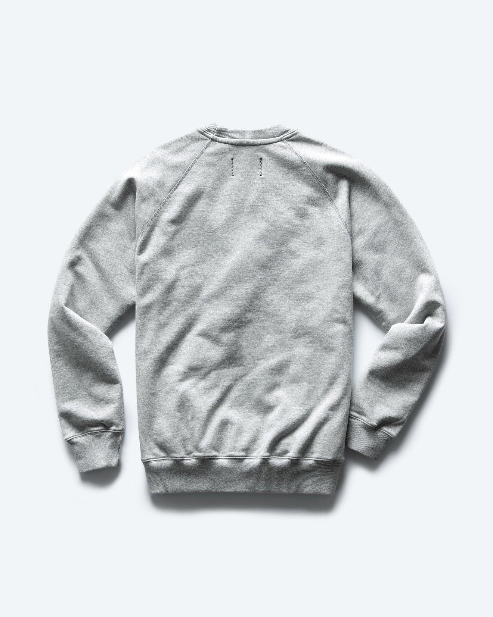 Midweight Terry Relaxed Crewneck - Vault Male Product Image