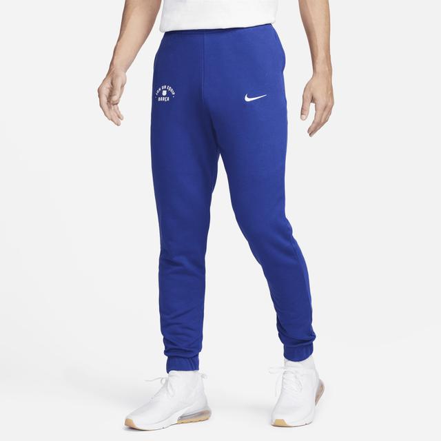 Mens Nike Blue Barcelona Fleece Pants Product Image