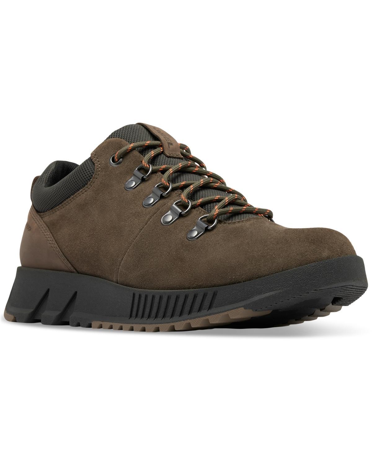 Sorel Mens Mac Hill Lite Hiker Low Waterproof Lace-Up Sneakers - Elk Product Image