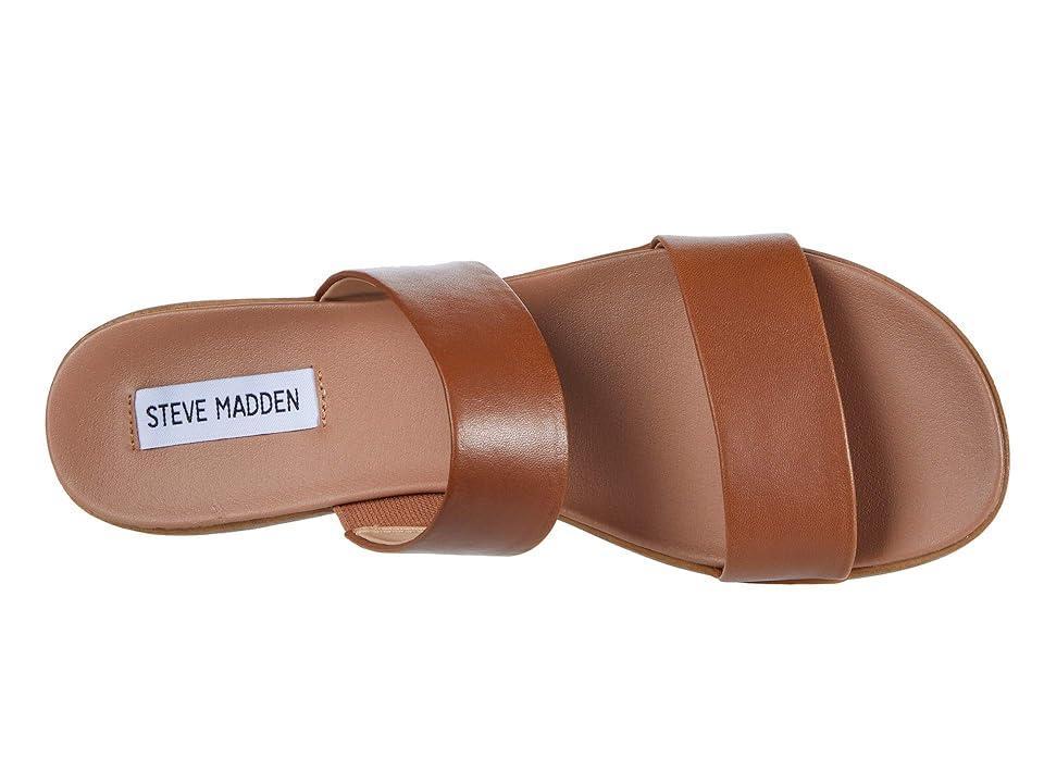 Steve Madden Dual Flat Sandal Leather) Women's Sandals Product Image