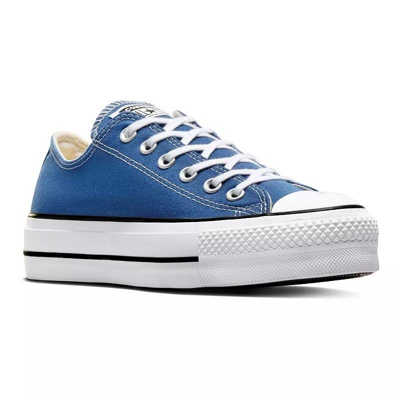 Converse Womens Chuck Taylor All Star Lift Low Top Casual Sneakers from Finish Line - Armory Blue Product Image