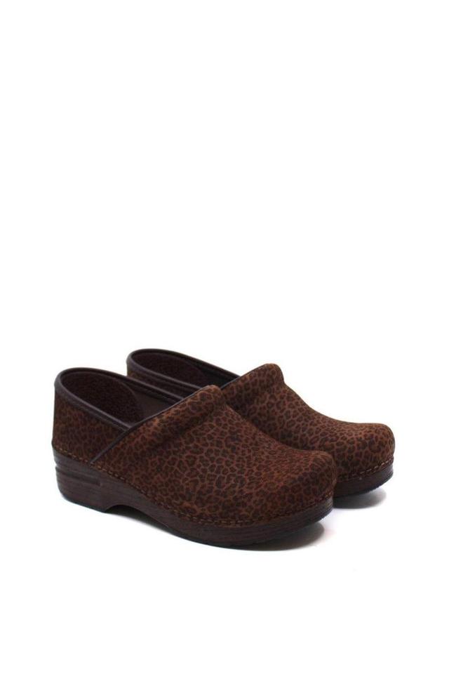 Dansko Professional Mini Leopard Suede Product Image